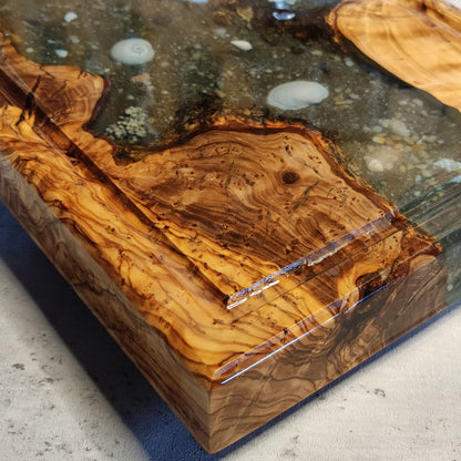 Epoxidharz Schneidebrett Ozean